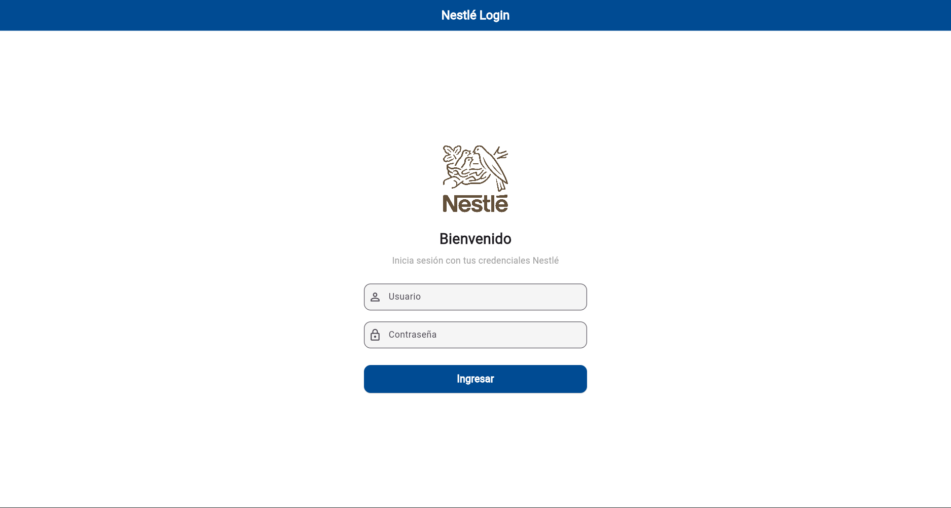 App Web Nestle